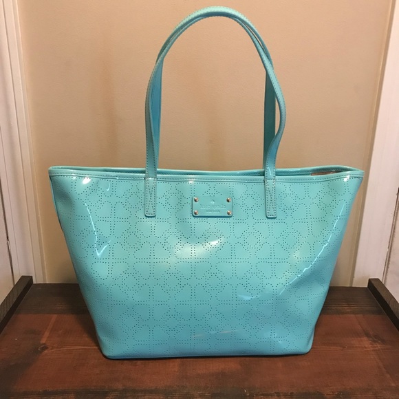kate spade Handbags - Tiffany Blue Kate Spade ♠️ Tote